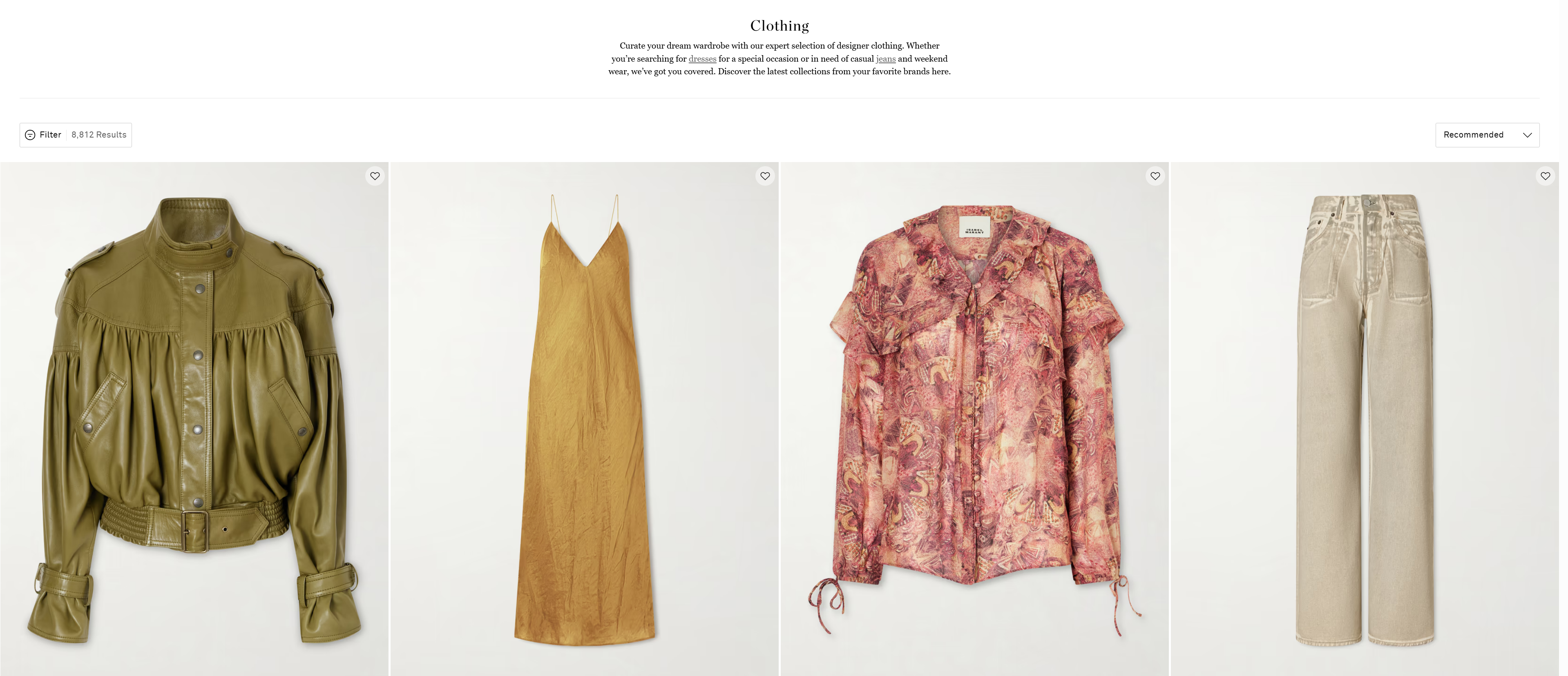 NET-A-PORTER Designer Clothings