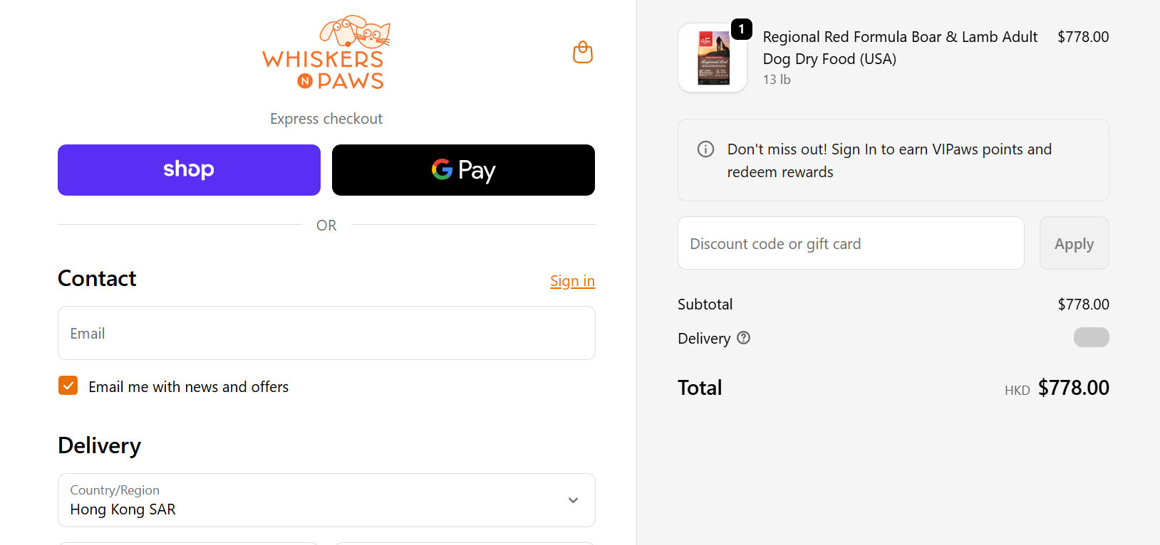  (for example, WNP28OFF for 28% off) and click Apply. 