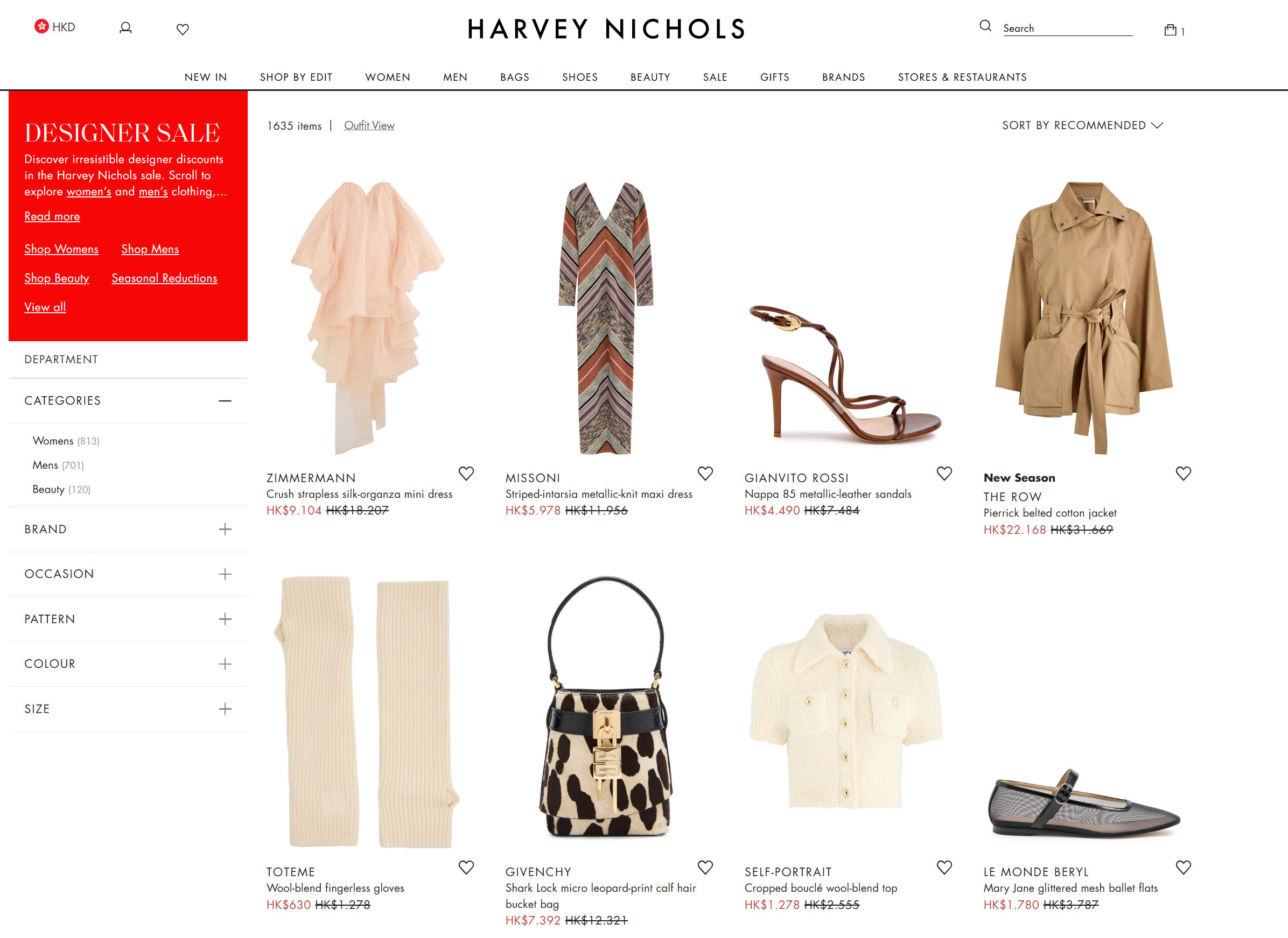 Harvey Nichols SALE