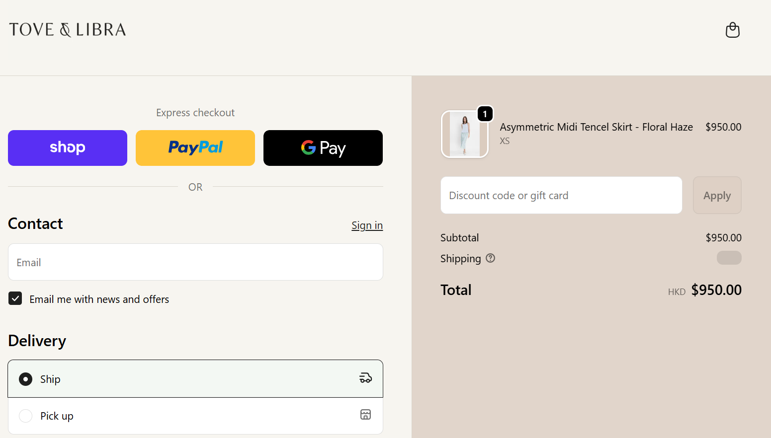 Tove and Libra Promo Code Tove and Libra Coupon Code
