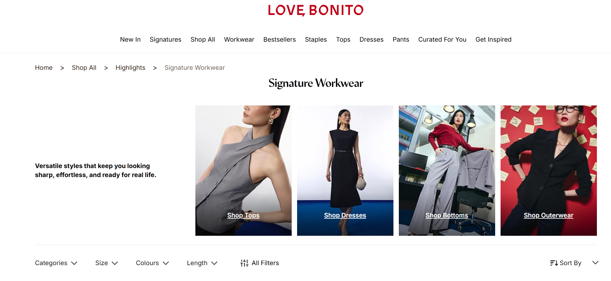 Love Bonito Outwear