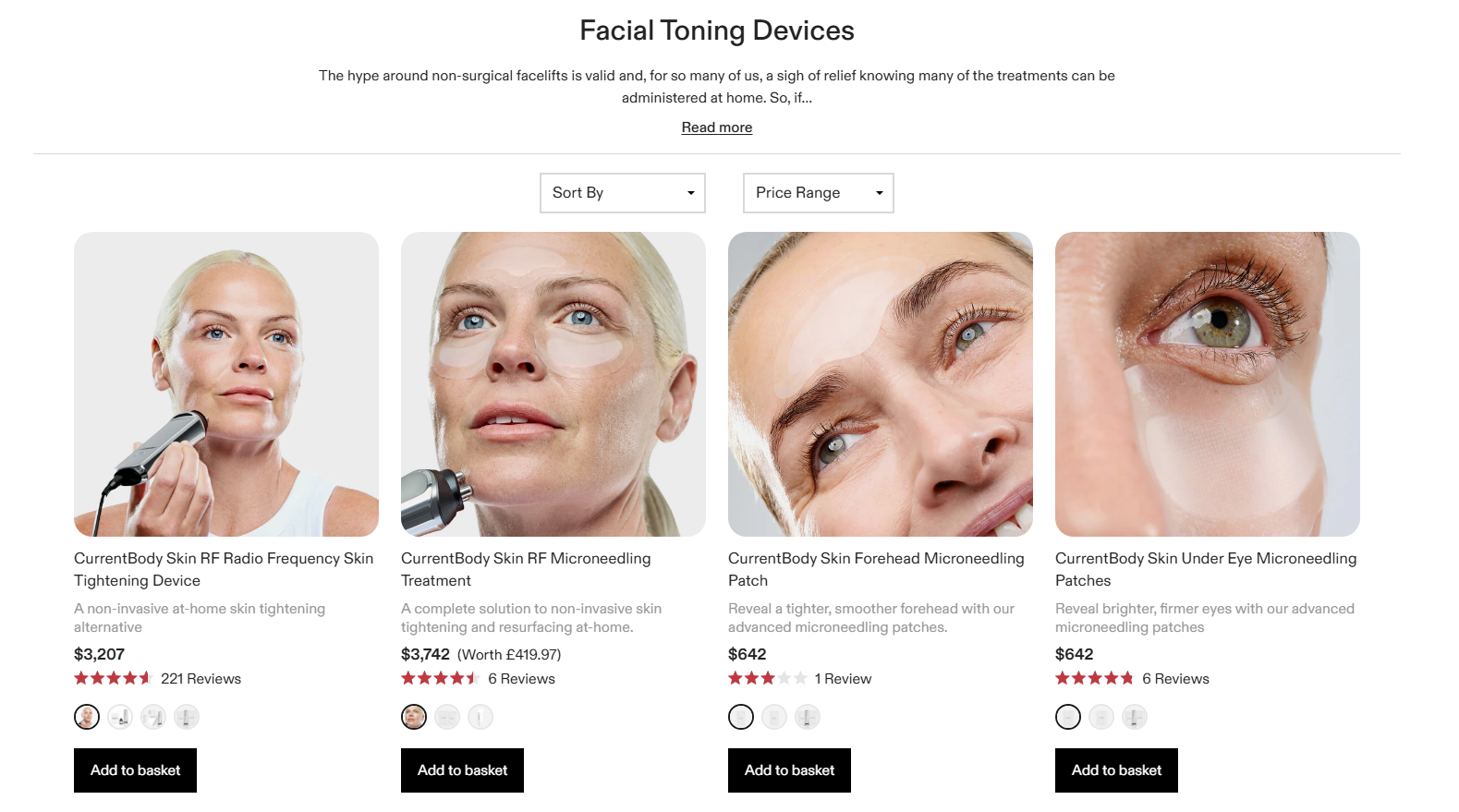 CurrentBody Facial Cleansing and Skin Treatment Tools