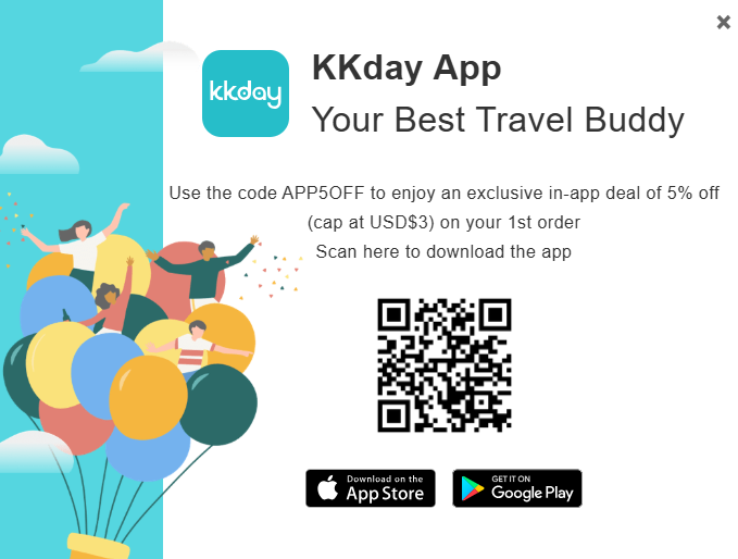 Kkday promo code APP